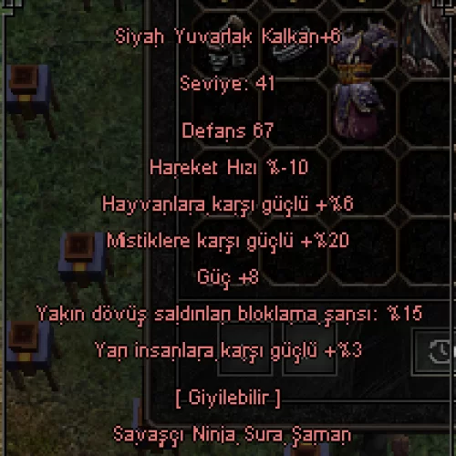  15 BLOK - 8 GÜÇ - 20 MİSTİK - 3 YARI - +6 SYK